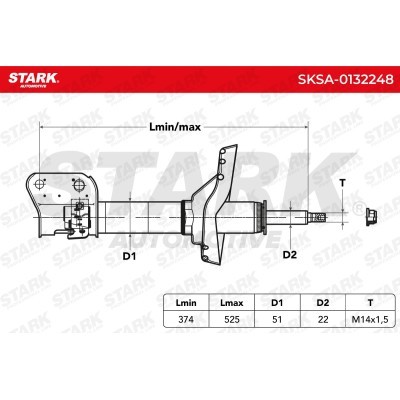 Stoßdämpfer Stark SKSA-0132248 SKSA-0132248 - foto 5