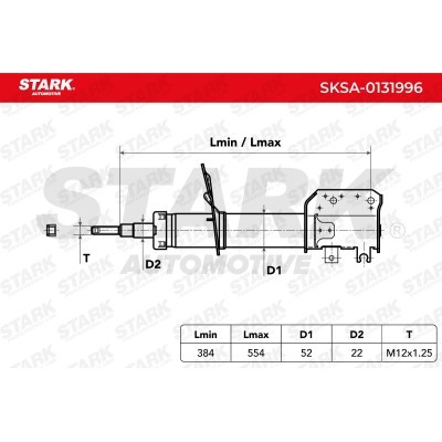 Stoßdämpfer Stark SKSA-0131996 SKSA-0131996 - foto 7