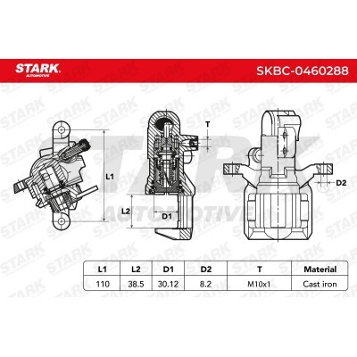 Bremssattel Stark SKBC-0460288 SKBC-0460288 - foto 4