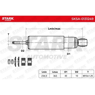 Stoßdämpfer Stark SKSA-0131249 SKSA-0131249 - foto 3