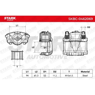Bremssattel Stark SKBC-0462069 SKBC-0462069 - foto 5