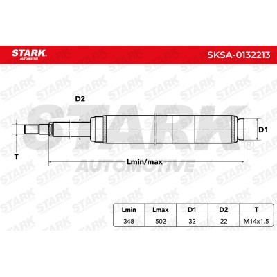 Stoßdämpfer Stark SKSA-0132213 SKSA-0132213 - foto 5