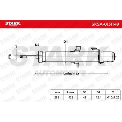 Stoßdämpfer Stark SKSA-0131149 SKSA-0131149 - foto 8