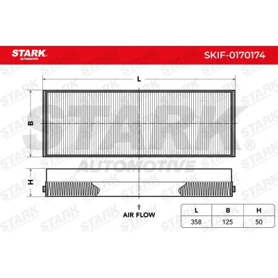 Filter, Innenraumluft Stark SKIF-0170174 SKIF-0170174 - foto 2