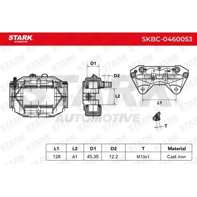 Bremssattel Stark SKBC-0460053 SKBC-0460053 - foto 3