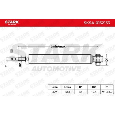 Stoßdämpfer Stark SKSA-0132153 SKSA-0132153 - foto 3