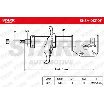 Stoßdämpfer Stark SKSA-0131011 SKSA-0131011 - foto 3