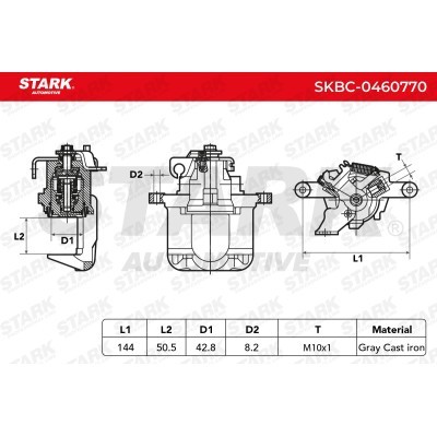 Bremssattel Stark SKBC-0460770 SKBC-0460770 - foto 6