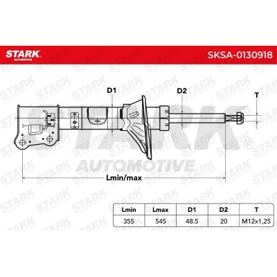 Stoßdämpfer Stark SKSA-0130918 SKSA-0130918 - foto 3