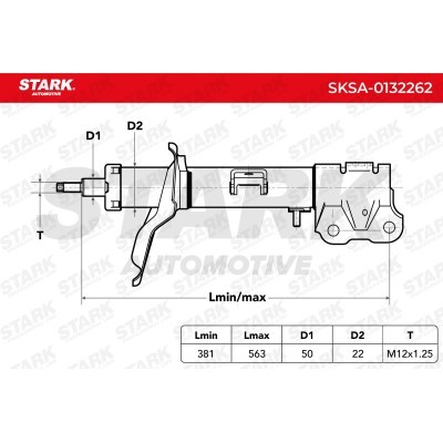 Stoßdämpfer Stark SKSA-0132262 SKSA-0132262 - foto 5