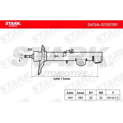 Stoßdämpfer Stark SKSA-0130191 SKSA-0130191 - foto 3