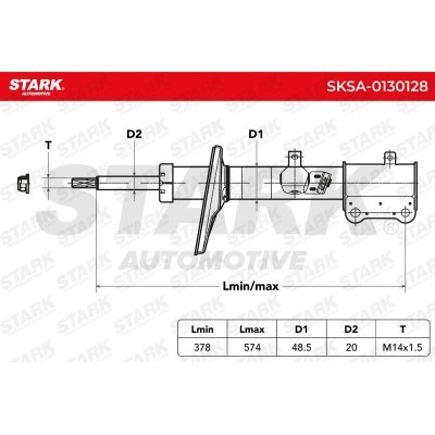 Stoßdämpfer Stark SKSA-0130128 SKSA-0130128 - foto 4
