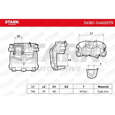 Bremssattel Stark SKBC-0460579 SKBC-0460579 - foto 5