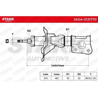 Stoßdämpfer Stark SKSA-0131770 SKSA-0131770 - foto 3