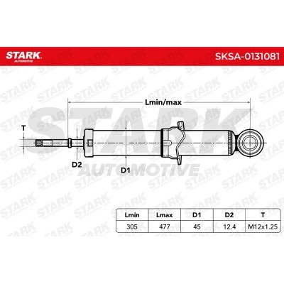 Stoßdämpfer Stark SKSA-0131081 SKSA-0131081 - foto 3