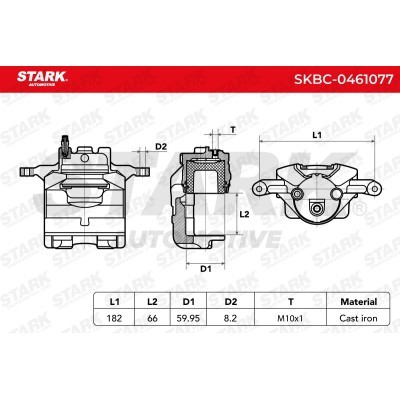Bremssattel Stark SKBC-0461077 SKBC-0461077 - foto 6
