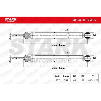 Stoßdämpfer Stark SKSA-0133157 SKSA-0133157 - foto 5