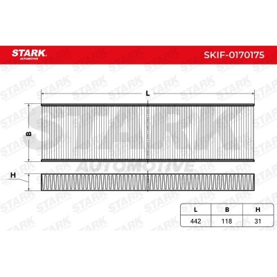 Filter, Innenraumluft Stark SKIF-0170175 SKIF-0170175 - foto 2