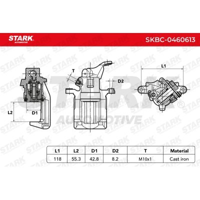 Bremssattel Stark SKBC-0460613 SKBC-0460613 - foto 6