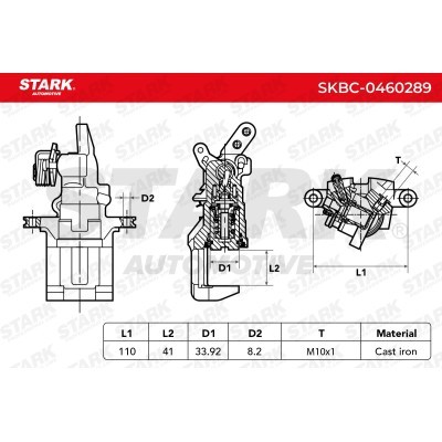 Bremssattel Stark SKBC-0460289 SKBC-0460289 - foto 3