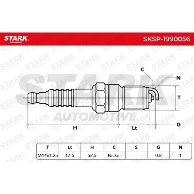 Zündkerze Stark SKSP-1990056 SKSP-1990056 - foto 6