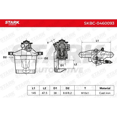 Bremssattel Stark SKBC-0460093 SKBC-0460093 - foto 4