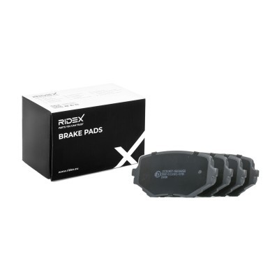 Bremsbeläge Satz RIDEX 402B0277 402B0277 - foto 2