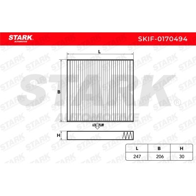 Filter, Innenraumluft Stark SKIF-0170494 SKIF-0170494 - foto 6