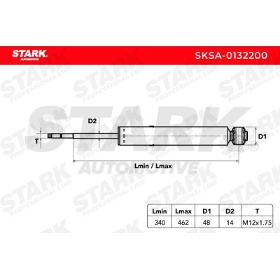 Stoßdämpfer Stark SKSA-0132200 SKSA-0132200 - foto 6