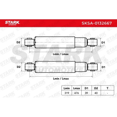 Stoßdämpfer Stark SKSA-0132667 SKSA-0132667 - foto 3