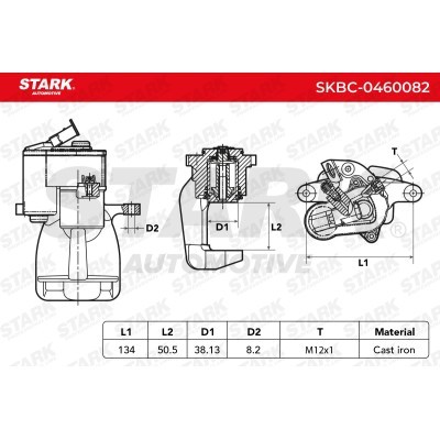 Bremssattel Stark SKBC-0460082 SKBC-0460082 - foto 7