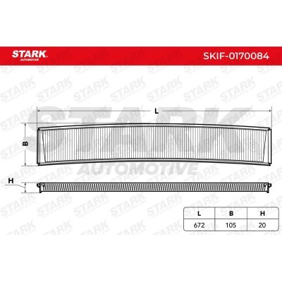 Filter, Innenraumluft Stark SKIF-0170084 SKIF-0170084 - foto 3