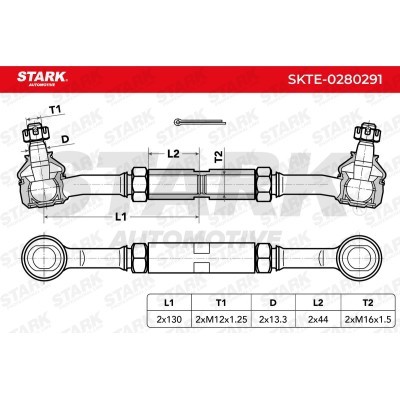 Spurstangensatz Stark SKTE-0280291 SKTE-0280291 - foto 4