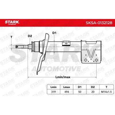 Stoßdämpfer Stark SKSA-0132128 SKSA-0132128 - foto 5