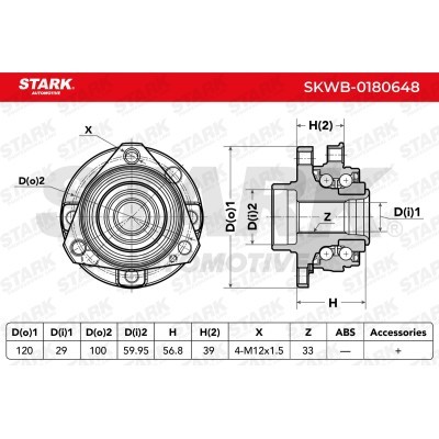 Radlager Stark SKWB-0180648 SKWB-0180648 - foto 4
