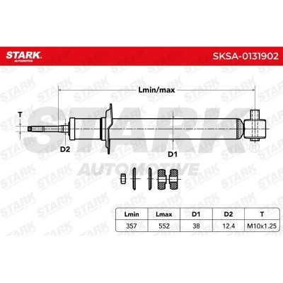 Stoßdämpfer Stark SKSA-0131902 SKSA-0131902 - foto 8