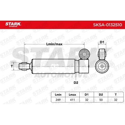 Stoßdämpfer Stark SKSA-0132510 SKSA-0132510 - foto 7