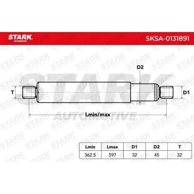Stoßdämpfer Stark SKSA-0131891 SKSA-0131891 - foto 3