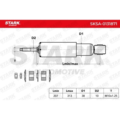 Stoßdämpfer Stark SKSA-0131871 SKSA-0131871 - foto 5