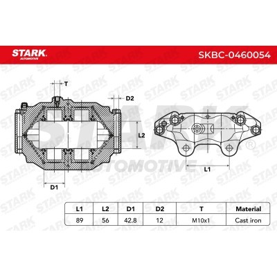 Bremssattel Stark SKBC-0460054 SKBC-0460054 - foto 4