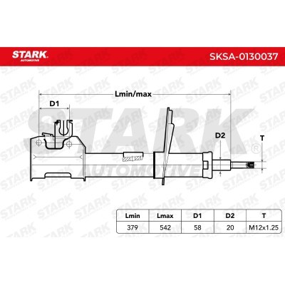Stoßdämpfer Stark SKSA-0130037 SKSA-0130037 - foto 3
