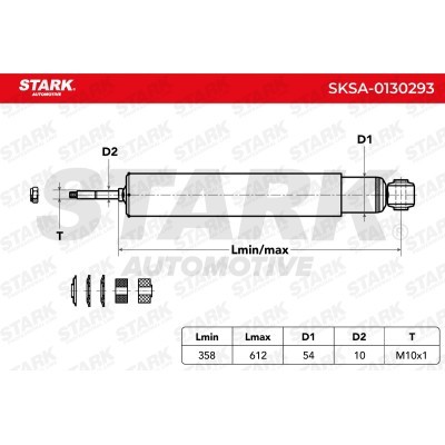 Stoßdämpfer Stark SKSA-0130293 SKSA-0130293 - foto 6