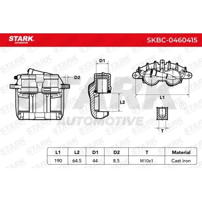 Bremssattel Stark SKBC-0460415 SKBC-0460415 - foto 3