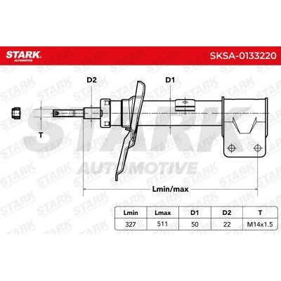 Stoßdämpfer Stark SKSA-0133220 SKSA-0133220 - foto 6