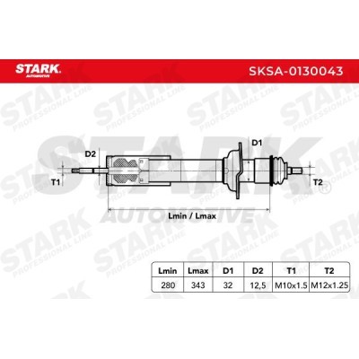 Stoßdämpfer Stark SKSA-0130043 SKSA-0130043 - foto 4