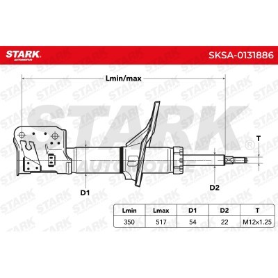 Stoßdämpfer Stark SKSA-0131886 SKSA-0131886 - foto 3
