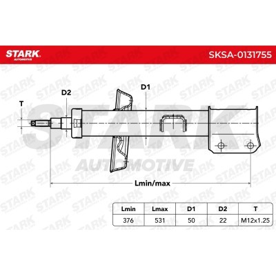 Stoßdämpfer Stark SKSA-0131755 SKSA-0131755 - foto 3