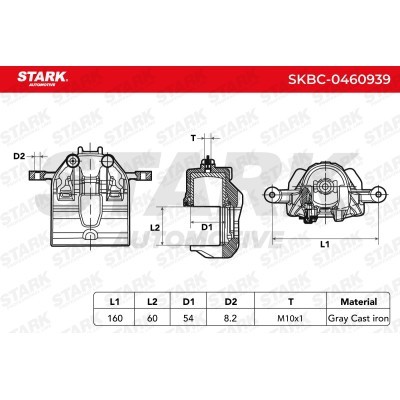 Bremssattel Stark SKBC-0460939 SKBC-0460939 - foto 6
