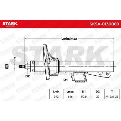 Stoßdämpfer Stark SKSA-0130089 SKSA-0130089 - foto 3