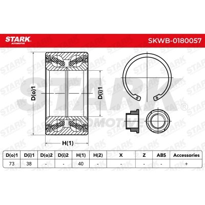 Radlager Stark SKWB-0180057 SKWB-0180057 - foto 7